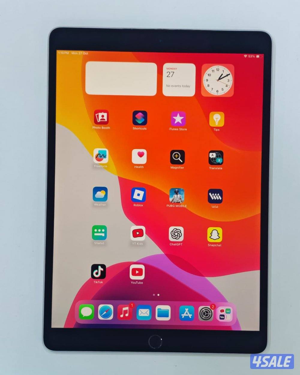 ايباد برو 64 جيجابايت فضي iPad Pro 105 64GB Silver Used like new0