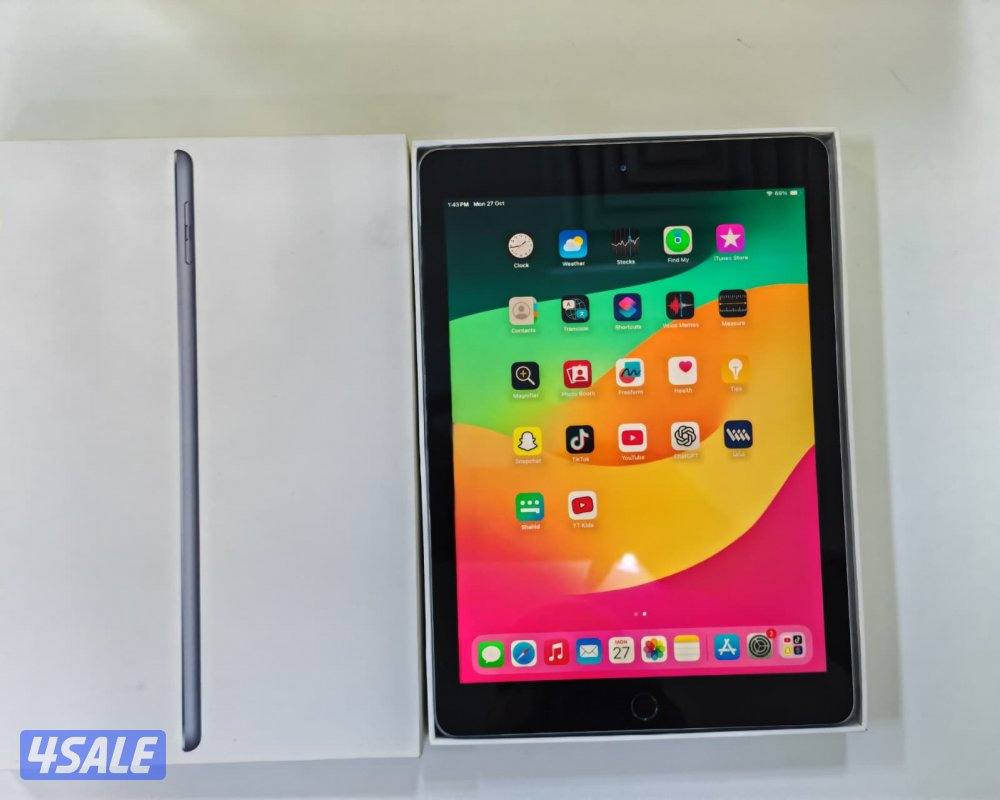 ايباد 32 جيجابايت رمادي iPad 6th Gen 32GB Gray Used like new9