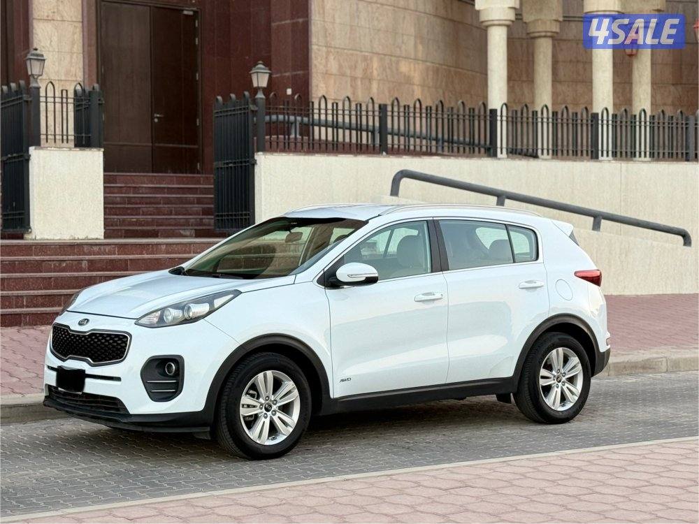 كيا سبورتاج شرط الفحص بل كامل صبغ وكاله ماشيه 80 الف2