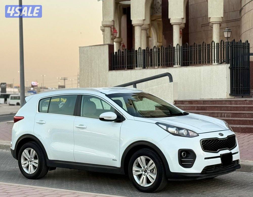 كيا سبورتاج شرط الفحص بل كامل صبغ وكاله ماشيه 80 الف1