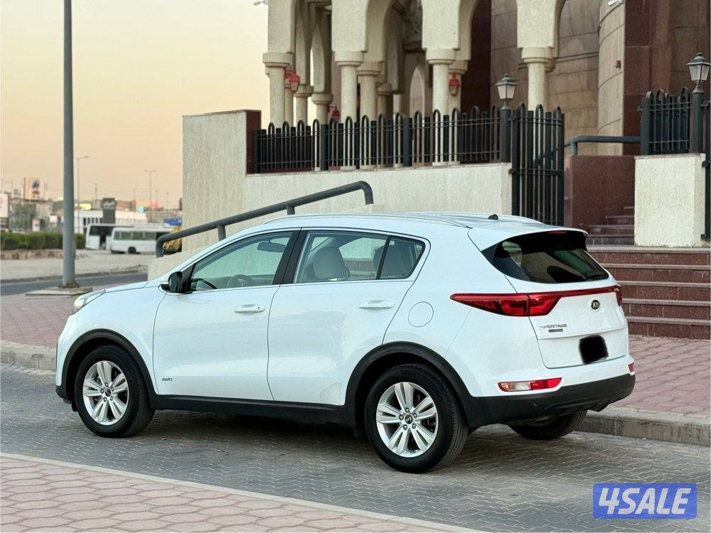 كيا سبورتاج شرط الفحص بل كامل صبغ وكاله ماشيه 80 الف3