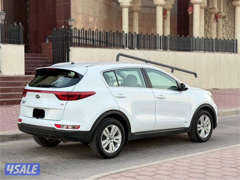 كيا سبورتاج شرط الفحص بل كامل صبغ وكاله ماشيه 80 الف4