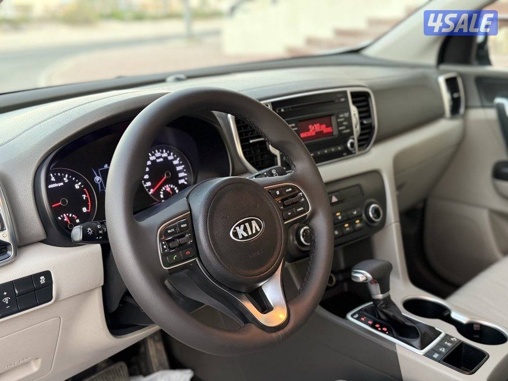 كيا سبورتاج شرط الفحص بل كامل صبغ وكاله ماشيه 80 الف5