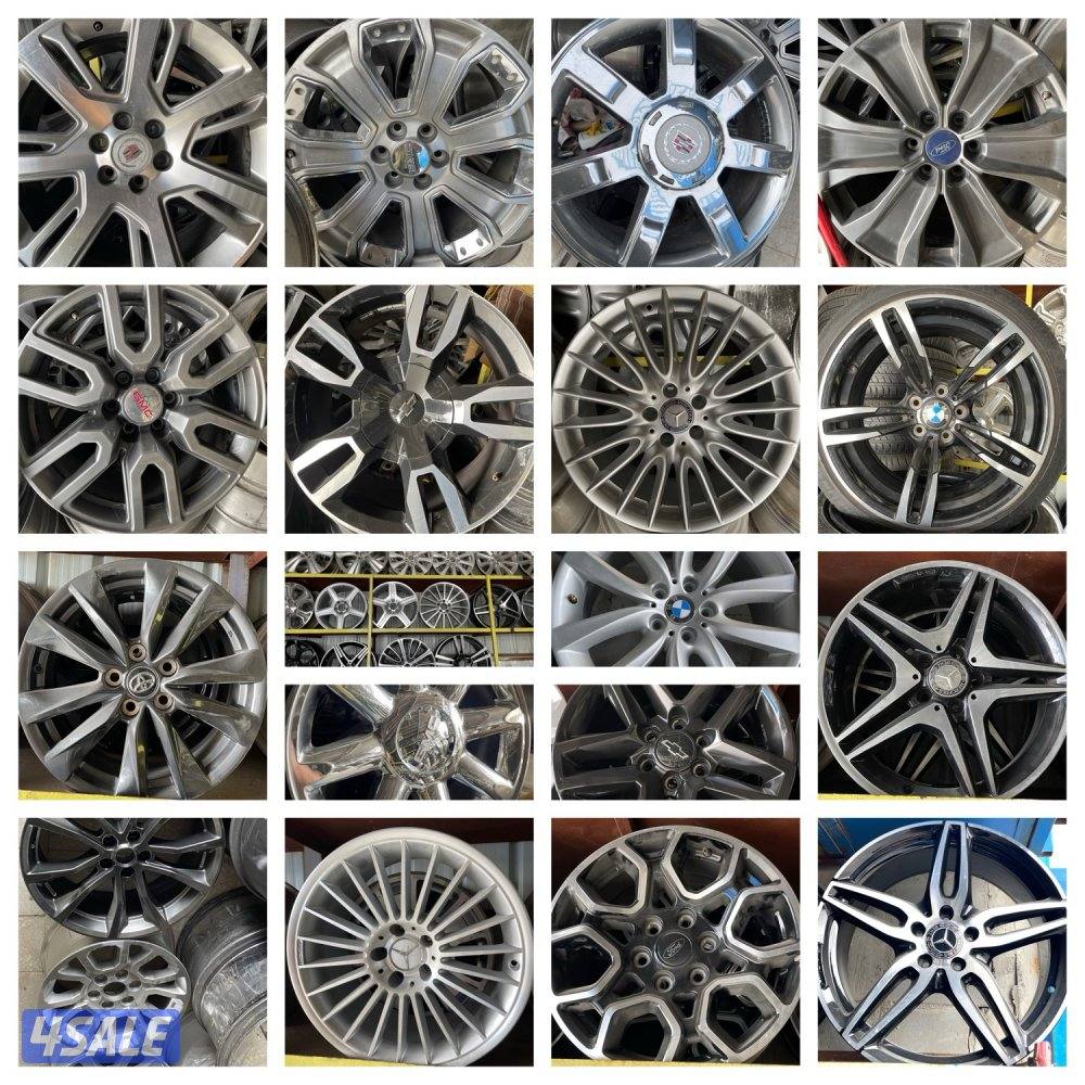 لدينا جميع انواع رنقات مستعمل اصلي وكاله0