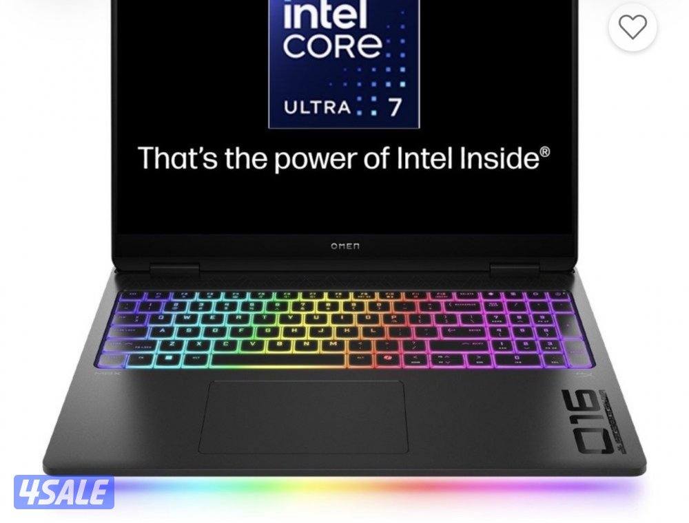 HP Omen Max Gaming Ultra 7 - 255HX-32gb 1TB -RTX5070Ti-2k-240Hz-16,inc4