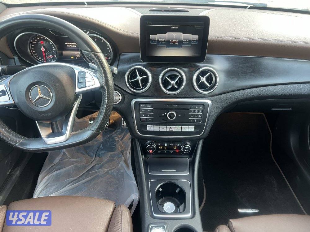 مرسيدس CLA 250 ابيض 2017 صبغ وكاله بحاله ممتازه9