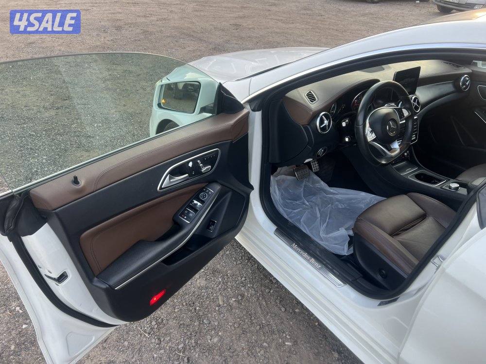مرسيدس CLA 250 ابيض 2017 صبغ وكاله بحاله ممتازه10