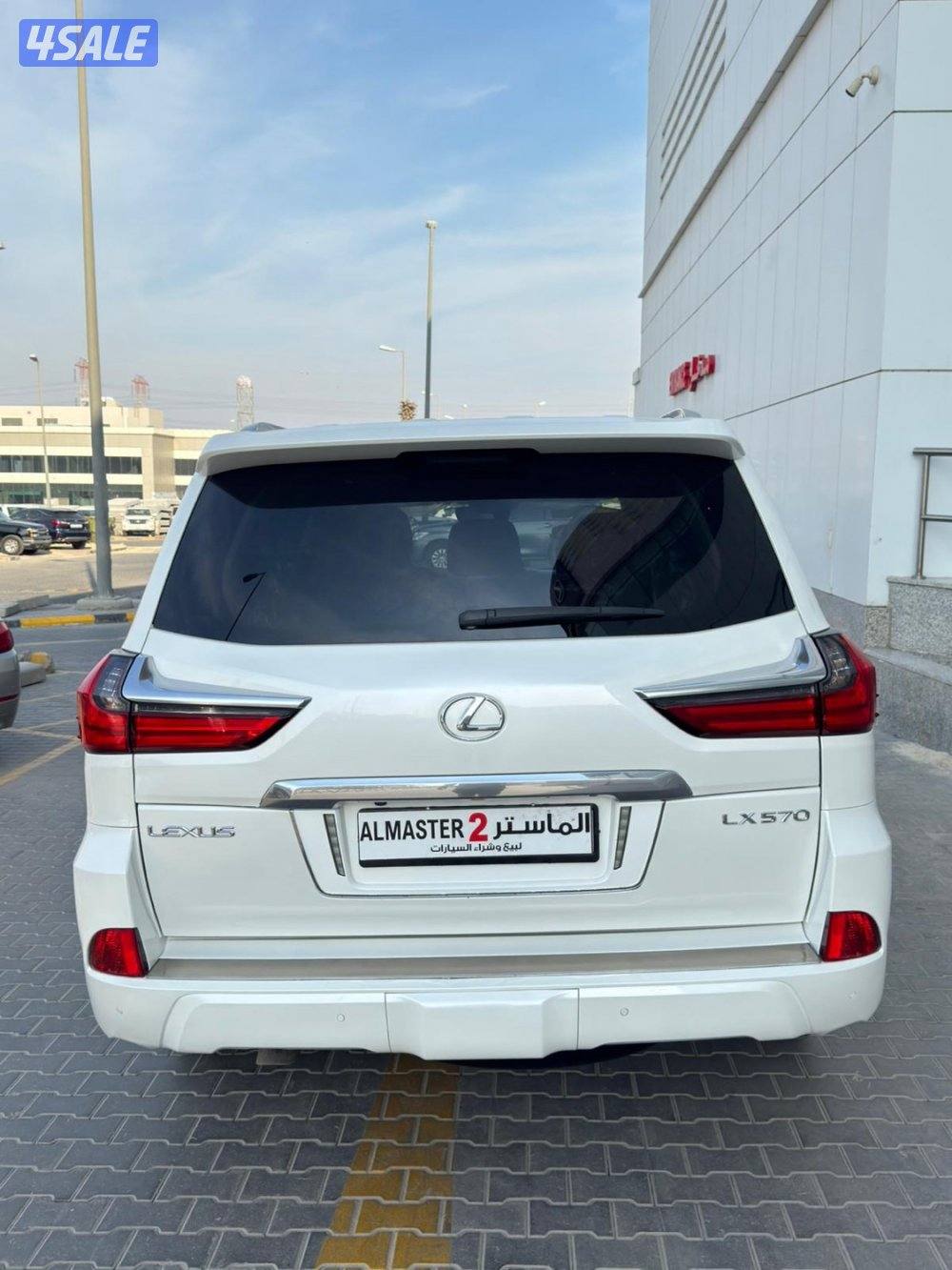 لكزس LX570 وارد الخليج صبغ الوكاله شرط الفحص5