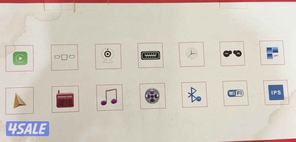 للبيع شاشه لاند كروزر4