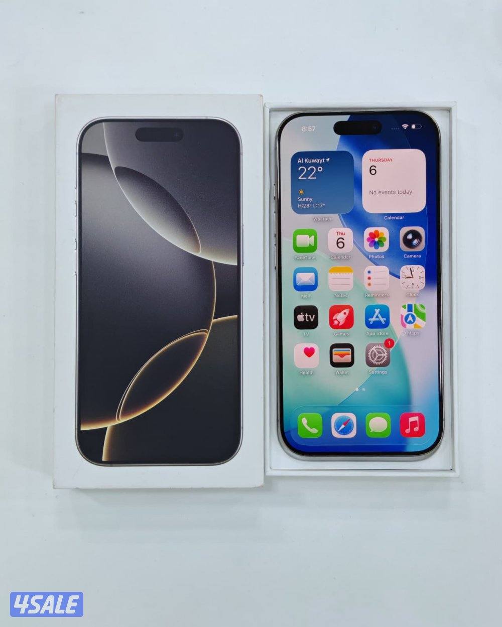 ايفون 16 برو ماكس 512 جيجا تيتانيوم iPhone 16 Pro Max 512GB Natural11