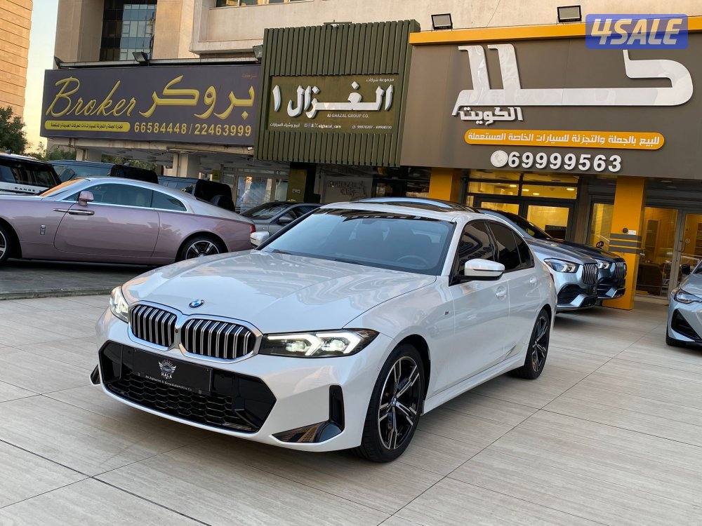 بي ام دبليو 320i kit M موديل 2023 عداد 32 الف كيلو فقط تحت الكفاله0