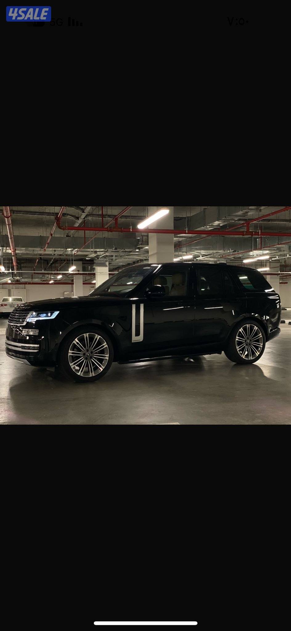 رنج روفر اوتو باي اجرافي مديل ٢٠٢٢ ماشي ٣٤الف اسود داخل تان0