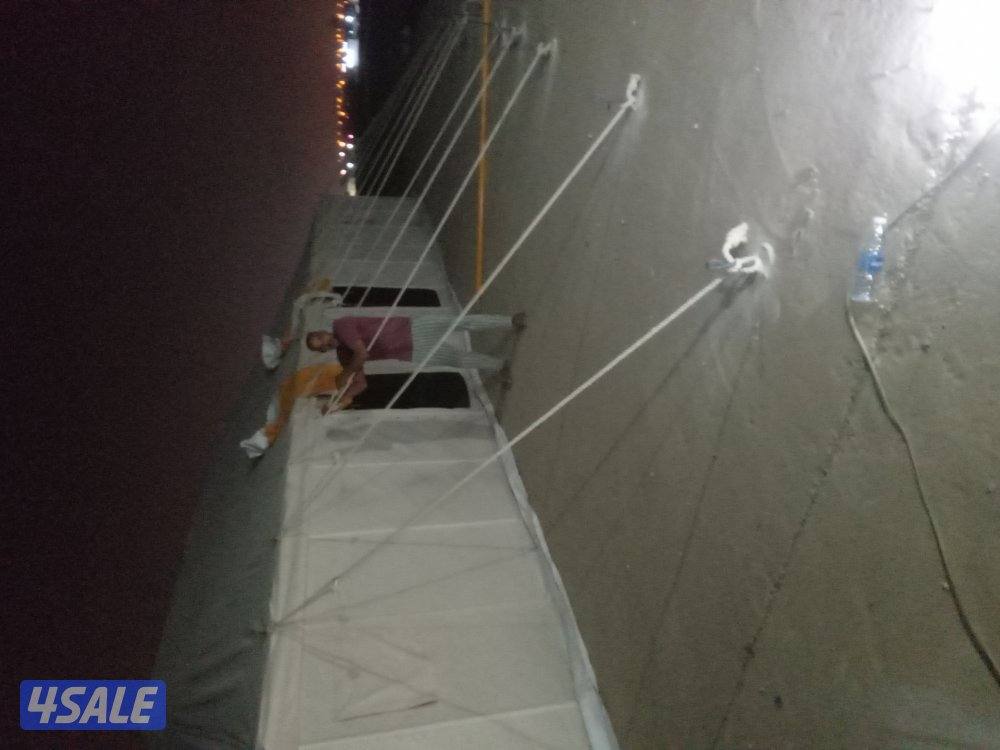 تركيب وتوصيل الخيام والمشبات دخل البر والمنازل جميع مناطق الكويت0