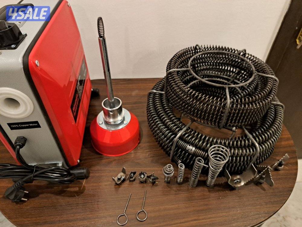 ماكينه تسليك مجاري للبيع سبرنج عدد ٣ مكاين،2