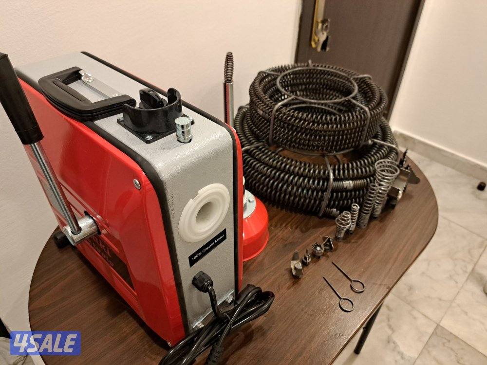 ماكينه تسليك مجاري للبيع سبرنج عدد ٣ مكاين،3