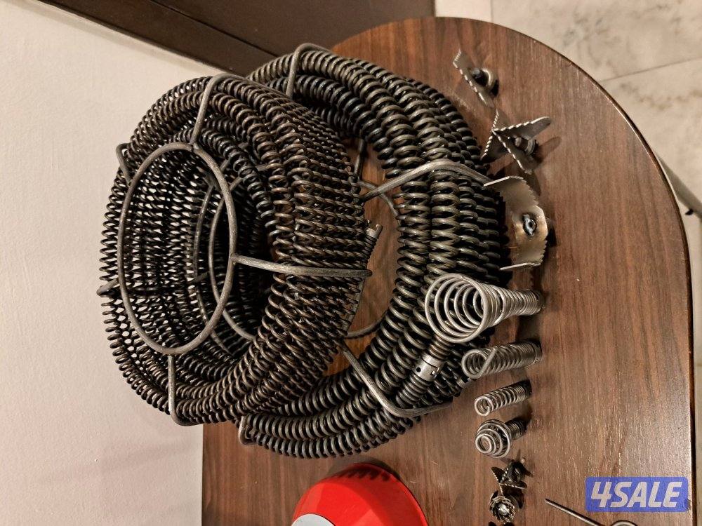 ماكينه تسليك مجاري للبيع سبرنج عدد ٣ مكاين،4