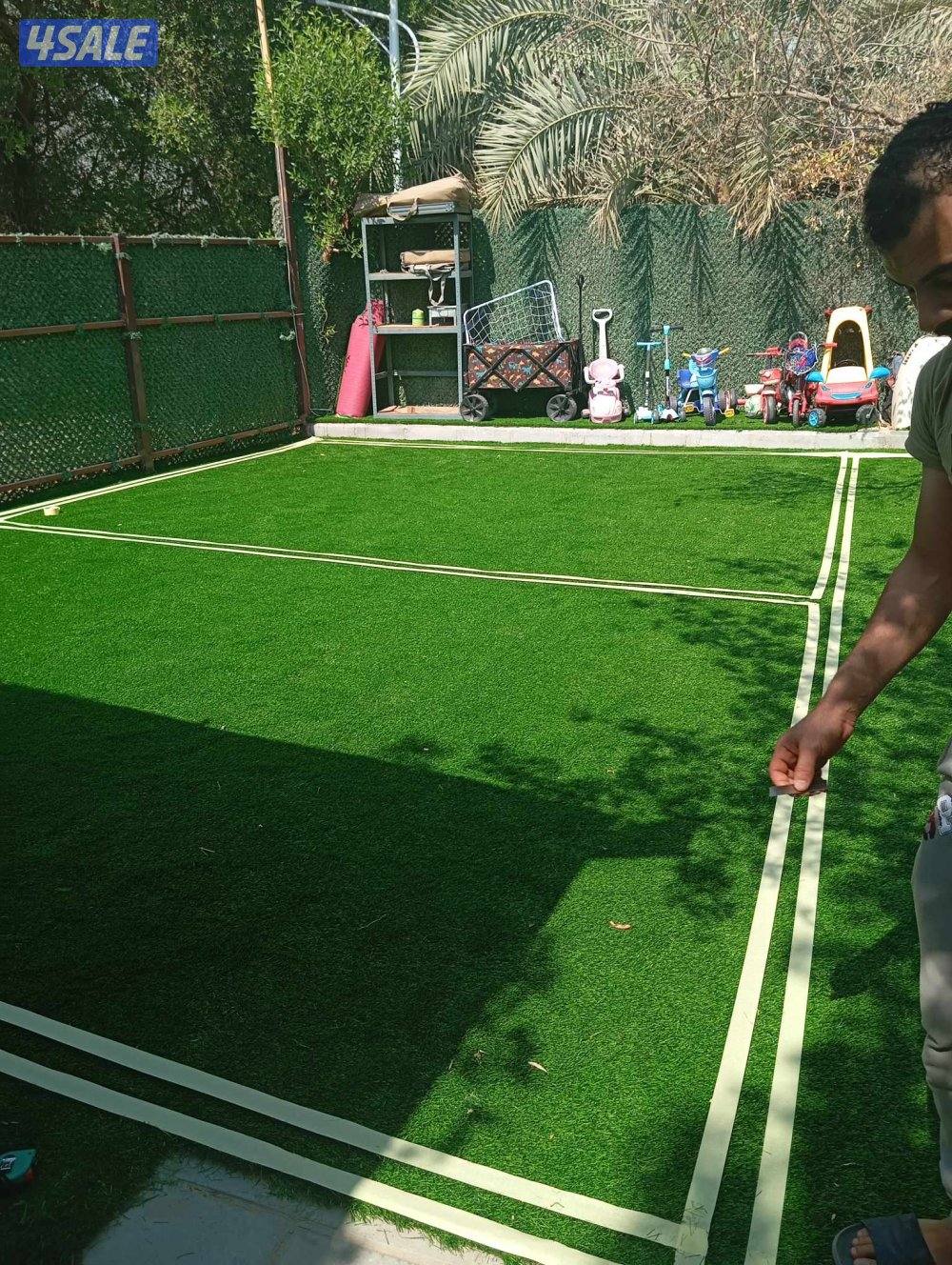 ابو أحمد  لتنسيق الحدائق الداخلية والخارجية مع بديل الخشب والإضاءة13