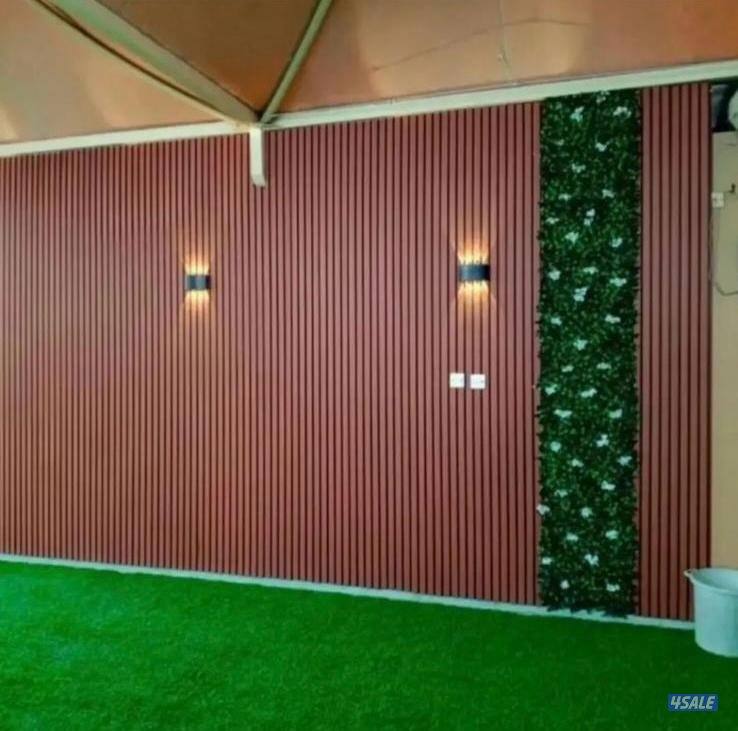 ابو أحمد  لتنسيق الحدائق الداخلية والخارجية مع بديل الخشب والإضاءة15