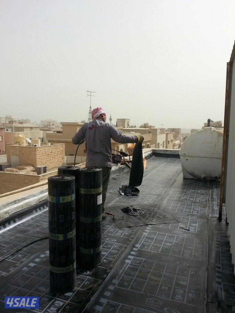 عزل الاسطح القديمه والجديده لمنع خرير المياه وعازل جيتاروف3