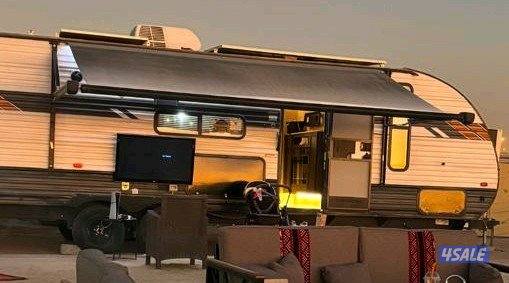 للبيع كرفان أمريكي Forest River Wild Wood جاهز للموسم0