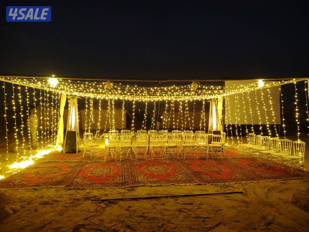 تأجير كراسي عزا و خيمة مكيفات دفات بركن ضيافة رجال و نساء تسكير افوايت5