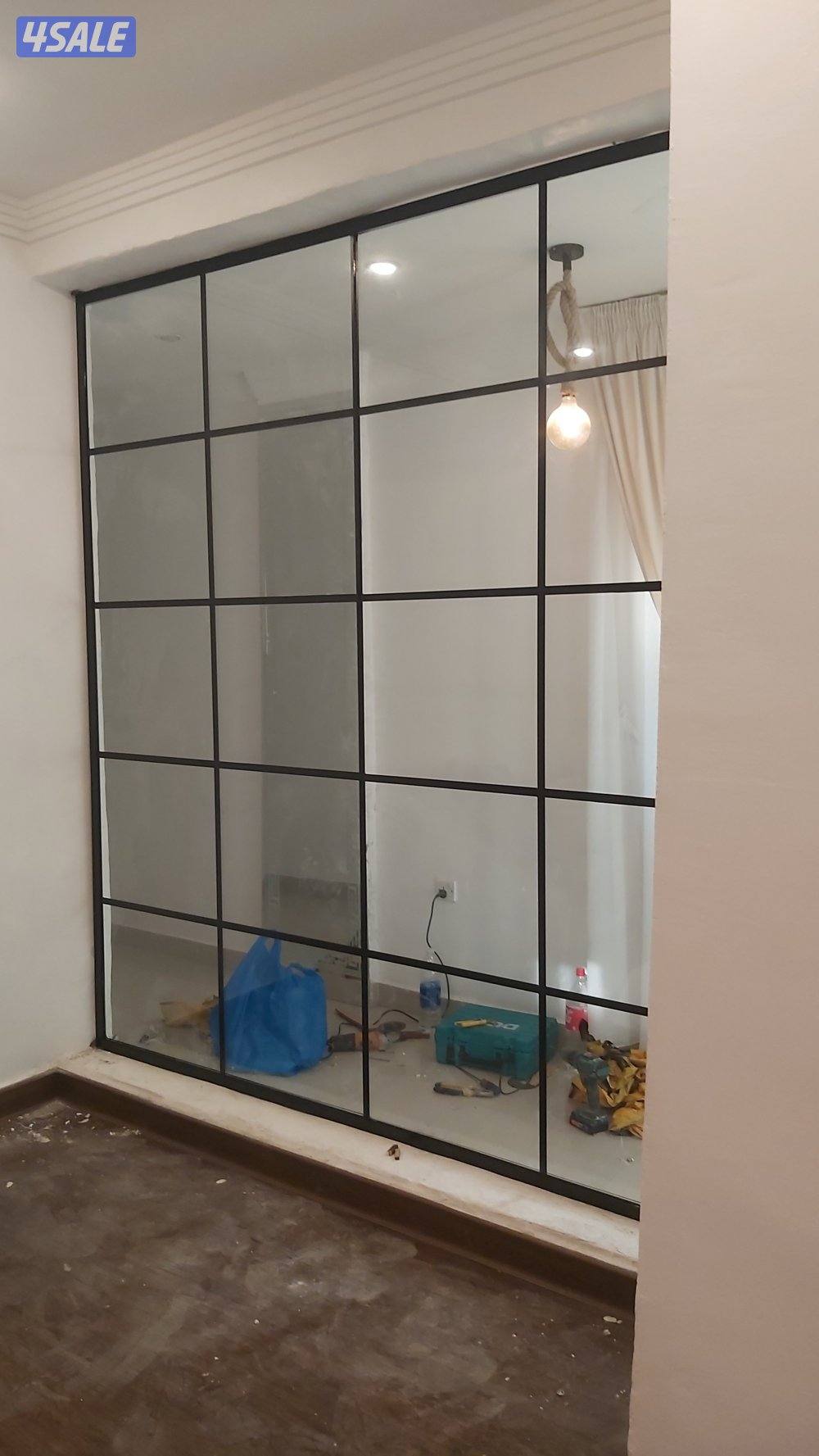 فني تركيب زجاج ومرايا1