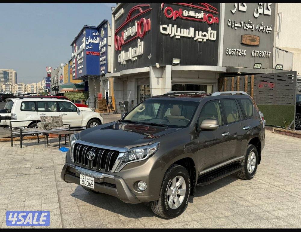 للبيع برادو TXL موديل ٢٠١٤ شرط الفحص ماشي ٢٩٠ سيرفس منتظم0