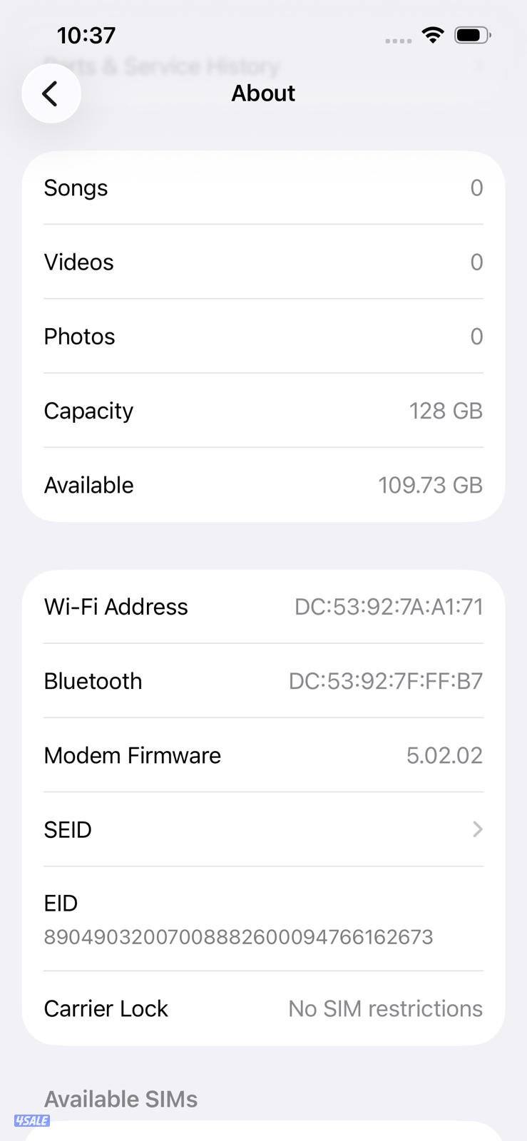 ايفون 13 برو 128 جيجا رمادي iPhone 13 Pro 128GB Gray Used like new3