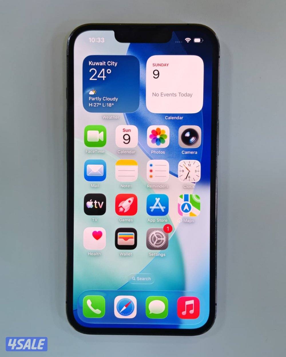 ايفون 13 برو 128 جيجا رمادي iPhone 13 Pro 128GB Gray Used like new10