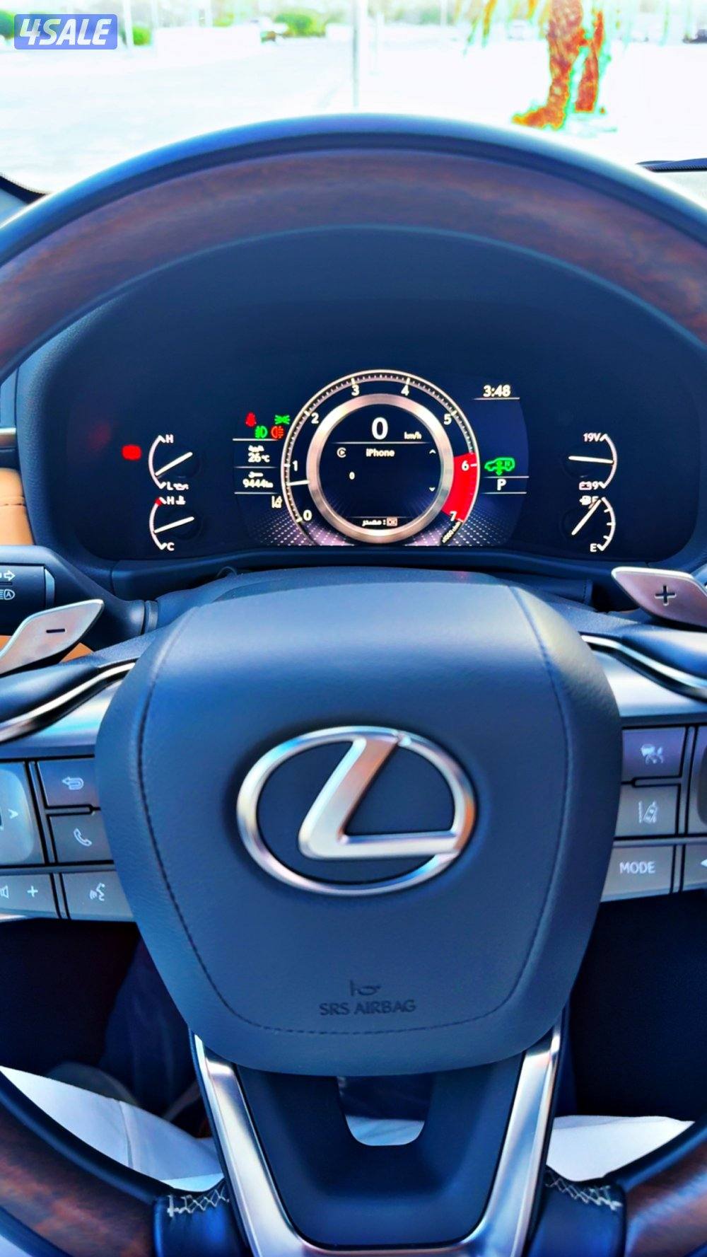 لكزز LX600  الساير 2024 ماشي 9 الف9