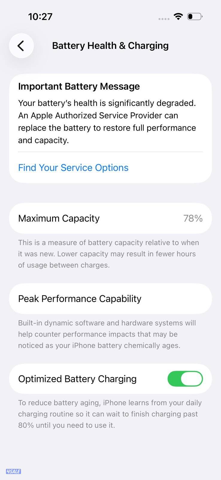 ايفون 14 برو 256 جيجا بنفسجي iPhone 14 Pro 256GB Purple Used like new2