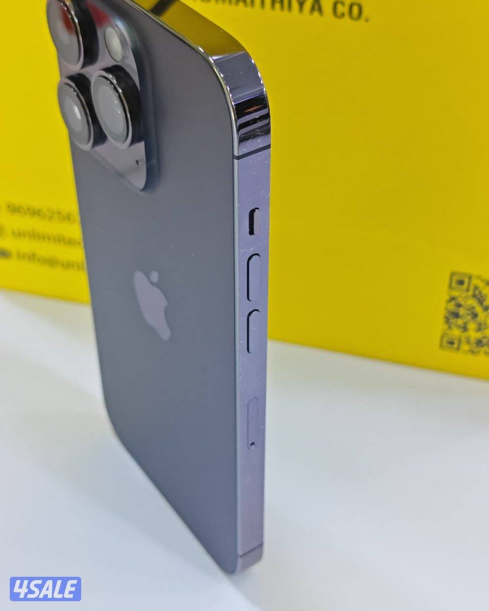 ايفون 14 برو 256 جيجا بنفسجي iPhone 14 Pro 256GB Purple Used like new5