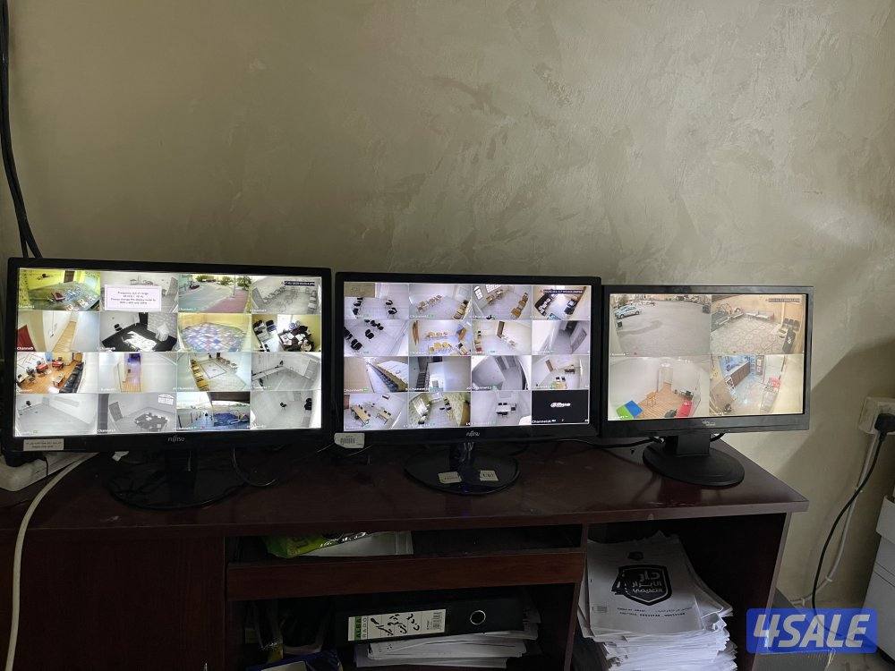 اقوي عرض4كاميرات60دينار2ميجا مع جهازdvrهارد1تيرا مع التركيب6