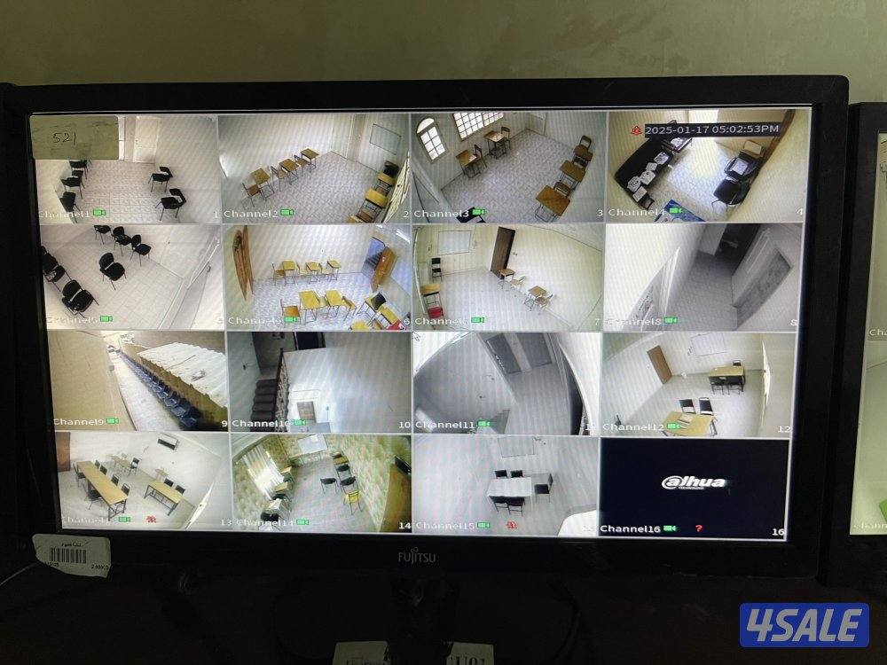 اقوي عرض4كاميرات60دينار2ميجا مع جهازdvrهارد1تيرا مع التركيب7