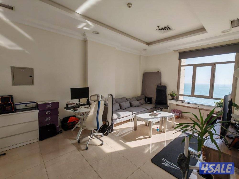 شقة في السالمية للايجار غرفة واحدة، قطعة ٣ مطلة عالبحر8