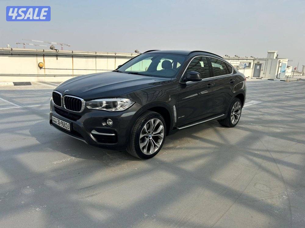 للبيع بي ام X6 2015 صبغ الوكاله 6 سلندر0