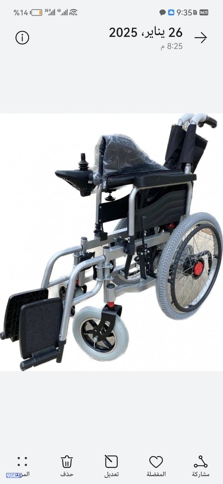 للبيع كرسي كهربائي جديد 2902