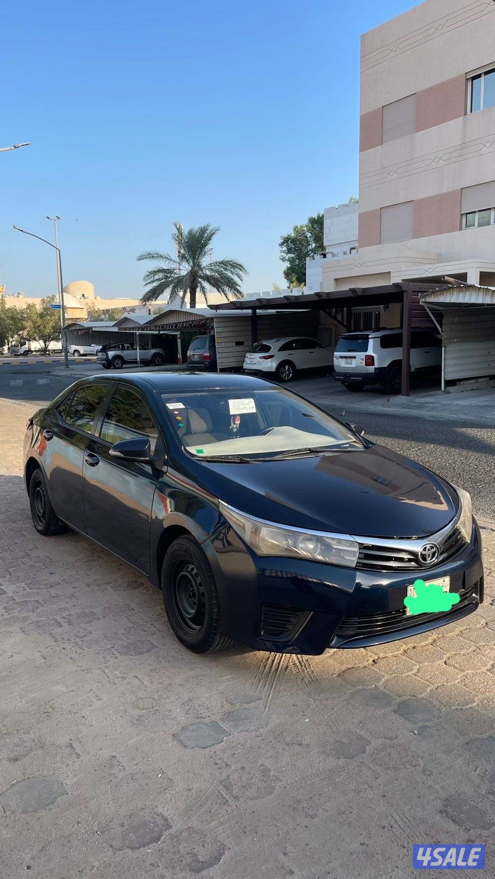 ‏تويوتا كورلا ٢٠١٤ شرط الفحص نظيفة جدا دينار واحد ما تقطع عليه0