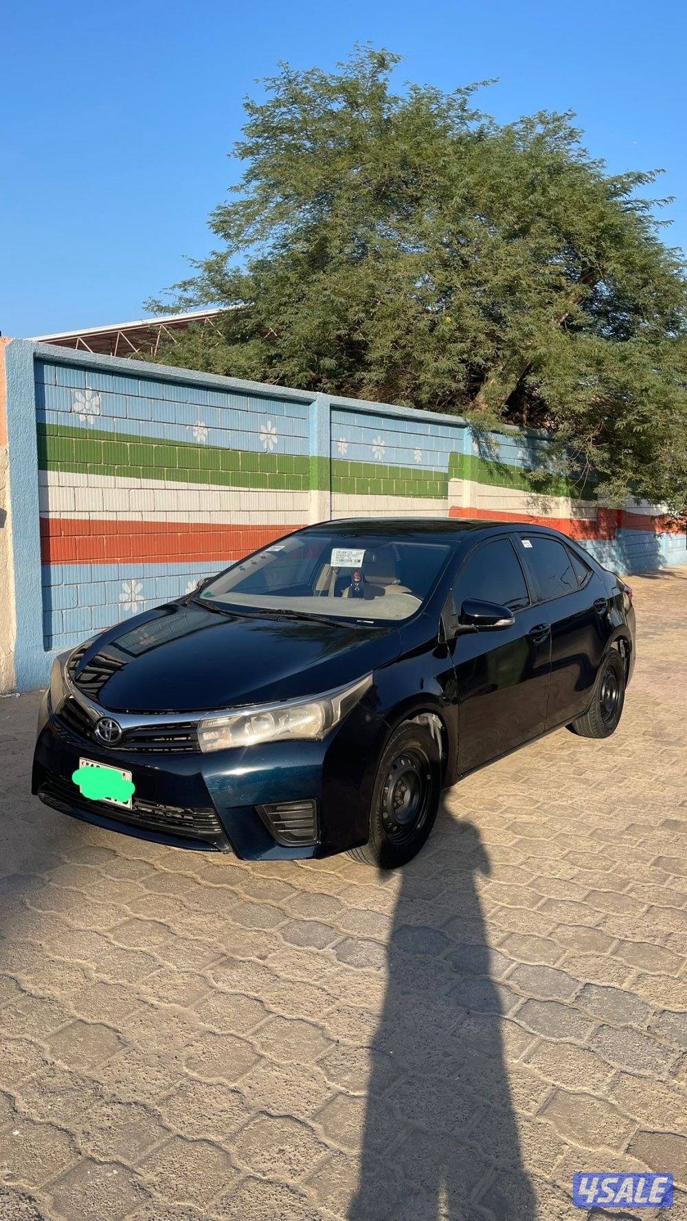 ‏تويوتا كورلا ٢٠١٤ شرط الفحص نظيفة جدا دينار واحد ما تقطع عليه1