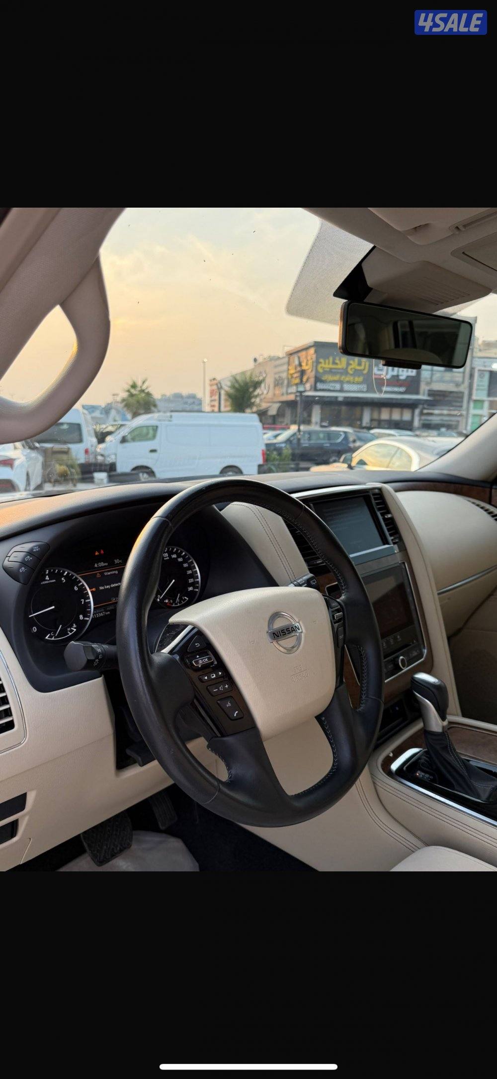 للبيع باترول  موديل ٢٠٢١ عداد ١١٣ شرط الفحص سيرفس ومنتظم وارد الوكالة4