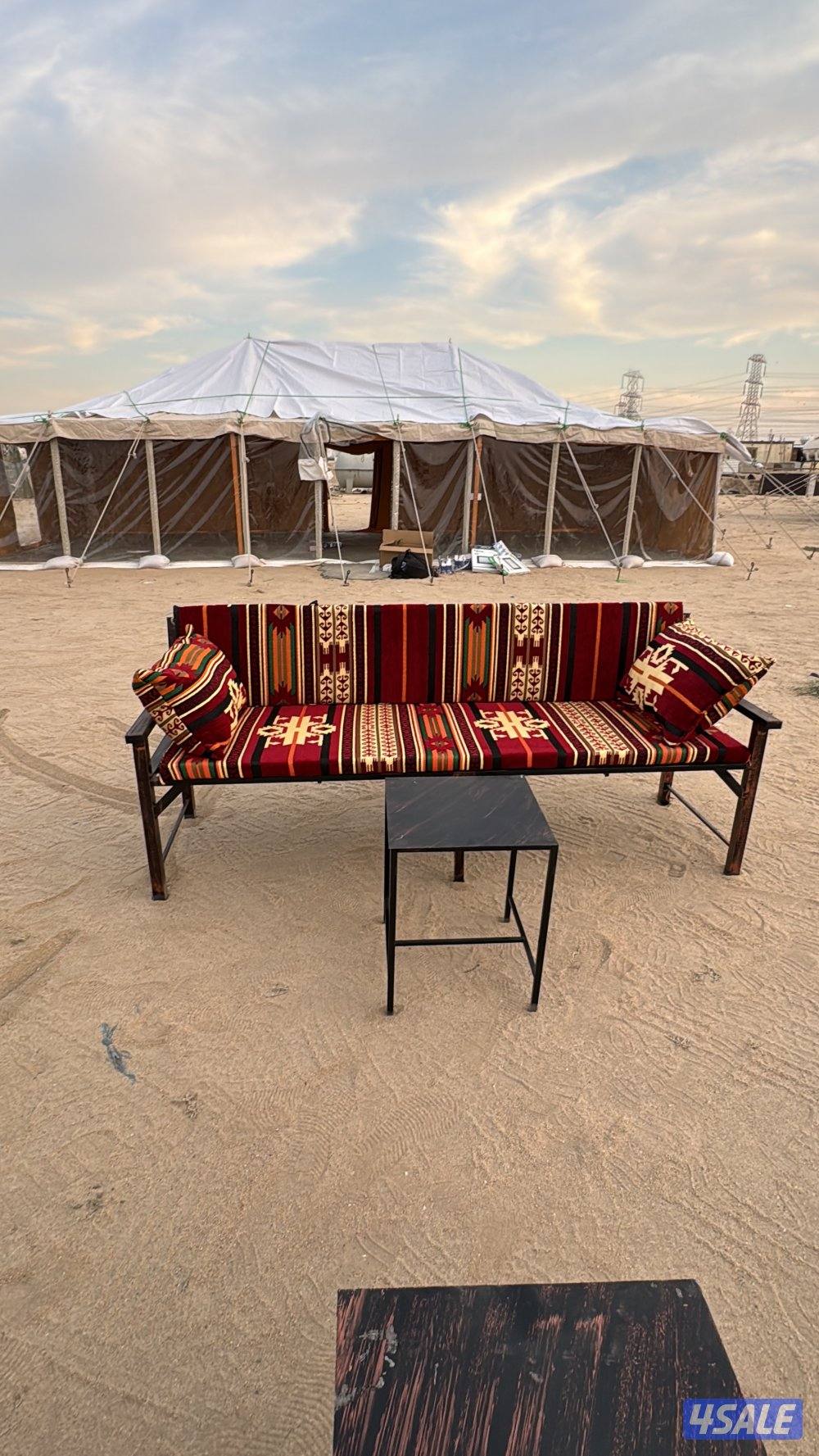 بيع كراسي خارجيه طرابيل حمايه وفرشات3