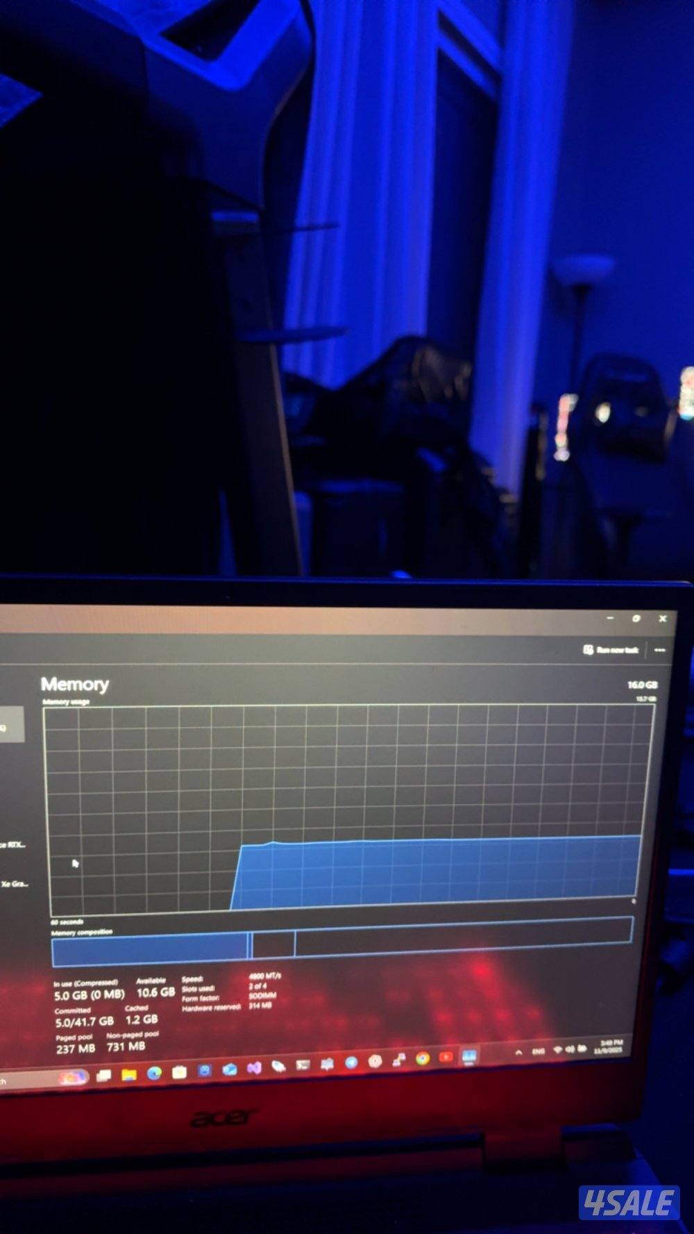 للبيع لابتوب nitro 5 Acer7