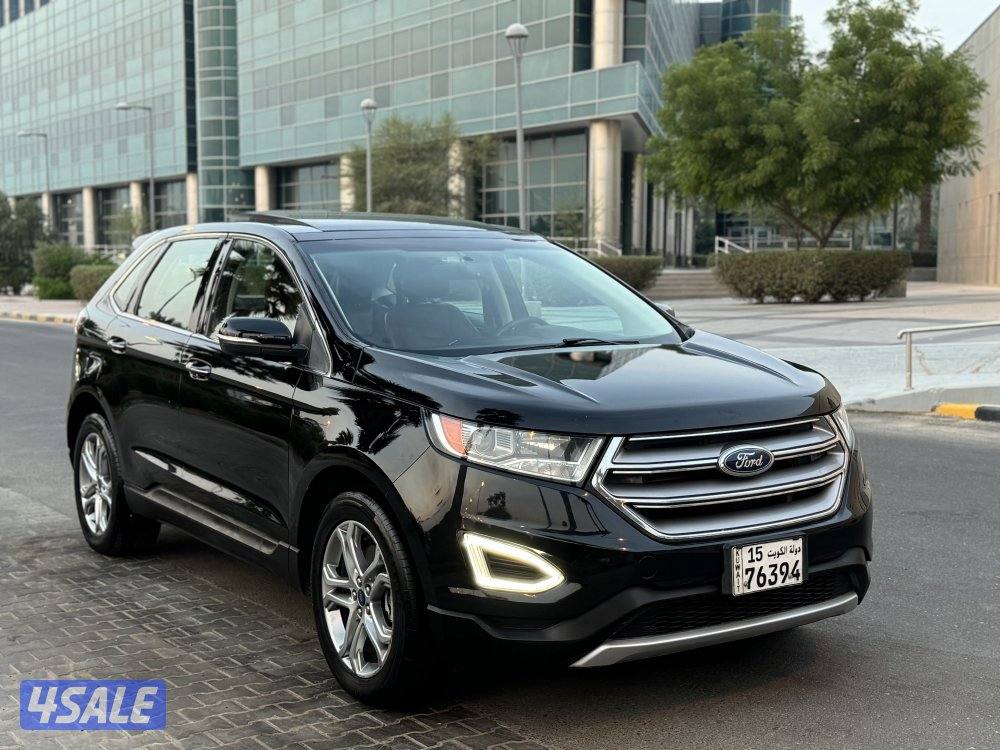 فورد ايدج تيتانيوم موديل 2017 صبغ الوكاله بحاله الوكاله1