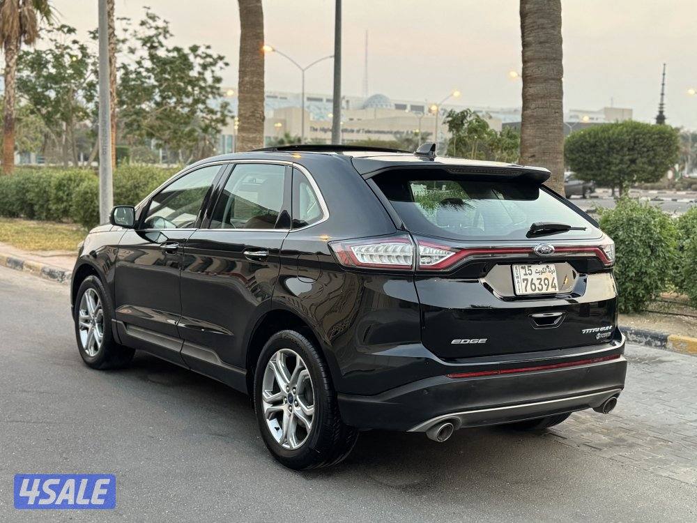 فورد ايدج تيتانيوم موديل 2017 صبغ الوكاله بحاله الوكاله4