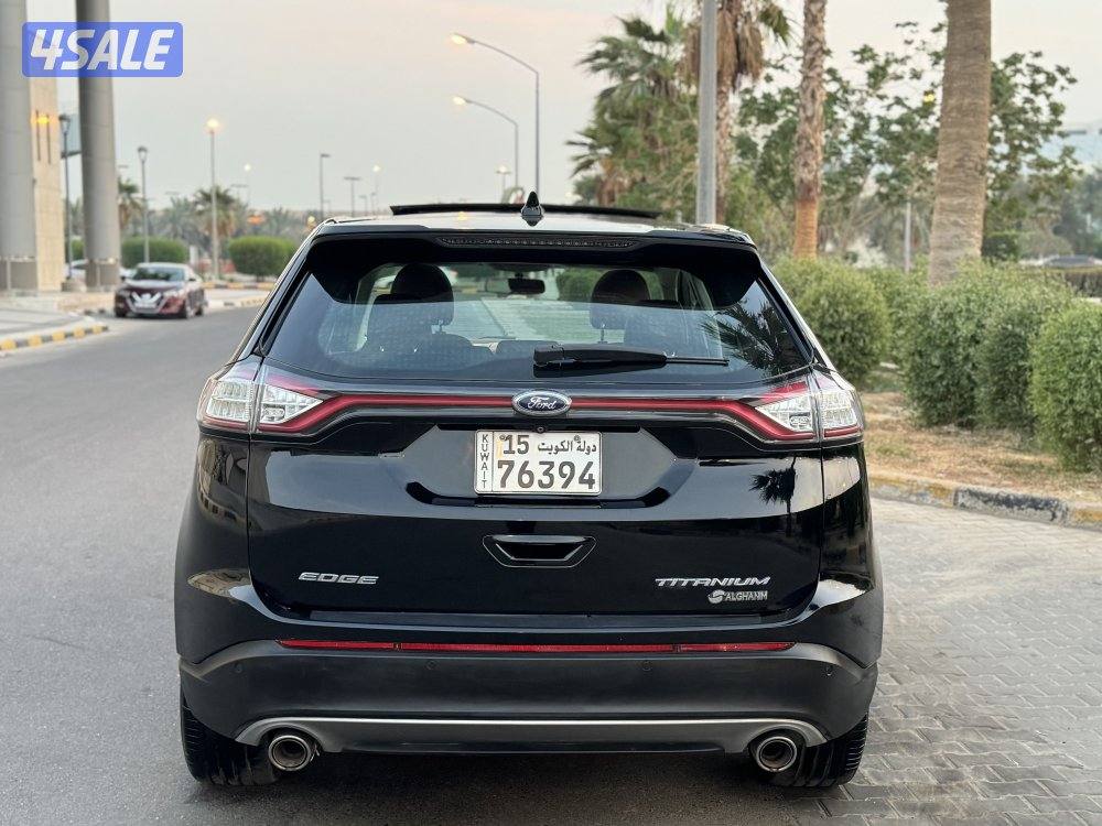 فورد ايدج تيتانيوم موديل 2017 صبغ الوكاله بحاله الوكاله7