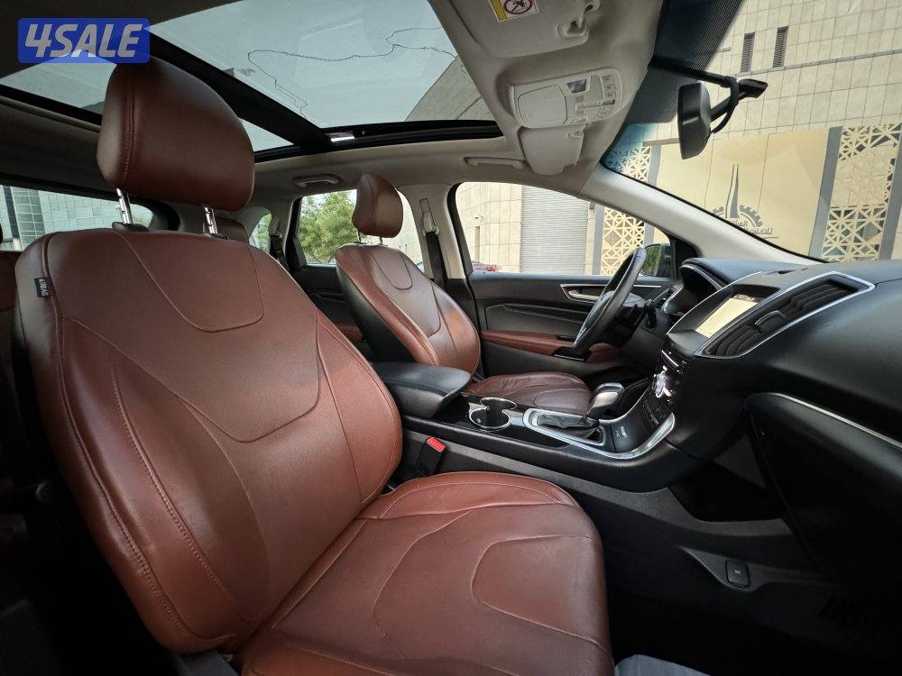 فورد ايدج تيتانيوم موديل 2017 صبغ الوكاله بحاله الوكاله9