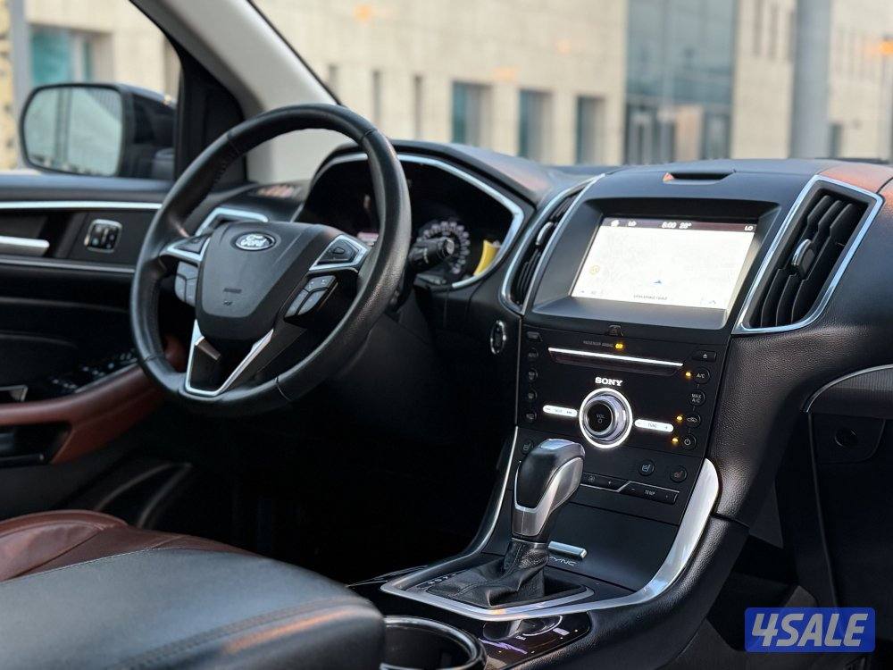 فورد ايدج تيتانيوم موديل 2017 صبغ الوكاله بحاله الوكاله13