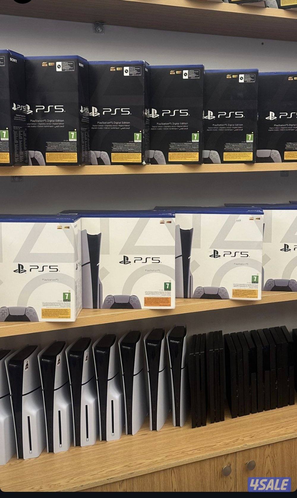 بيع استبدال اجهزه السوني فور وفايف مستعمل وجديد0