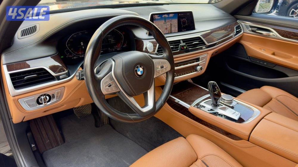 بي أم دبليو 740li/ موديل 2020/ عداد 77 ألف/ تحت كفالة/ تأمين شامل12