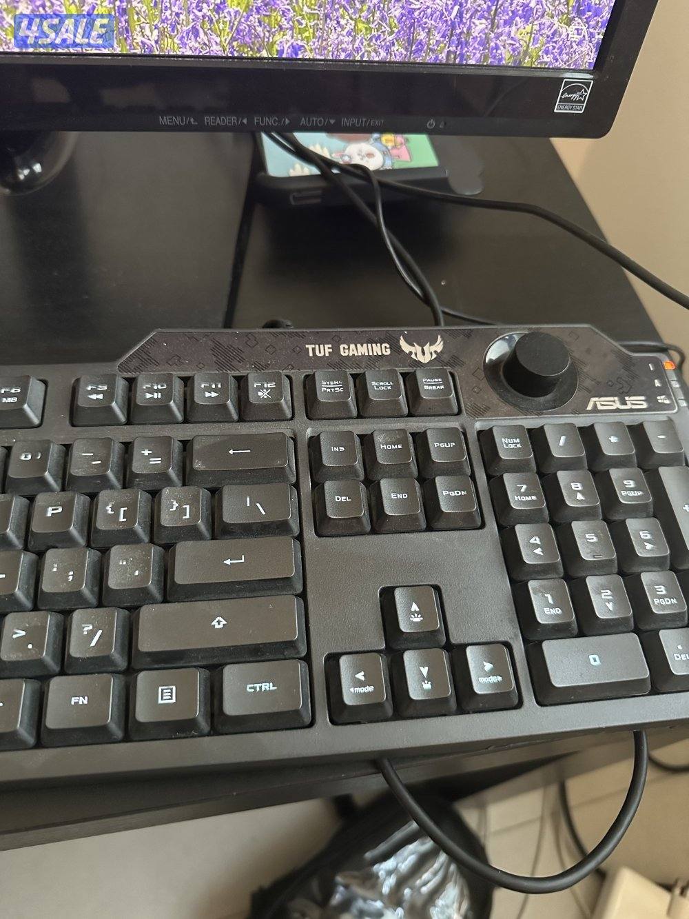 جهاز العاب + شاشة + كيبورد + ملحقات اضافية6